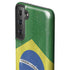 Brazil Flag Distressed Galaxy S21 FE Pro Case
